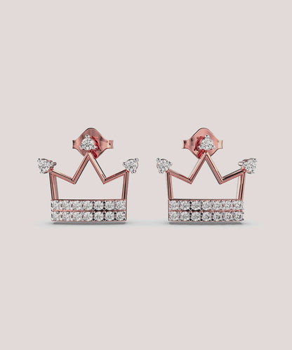 Crown Shape Earrings