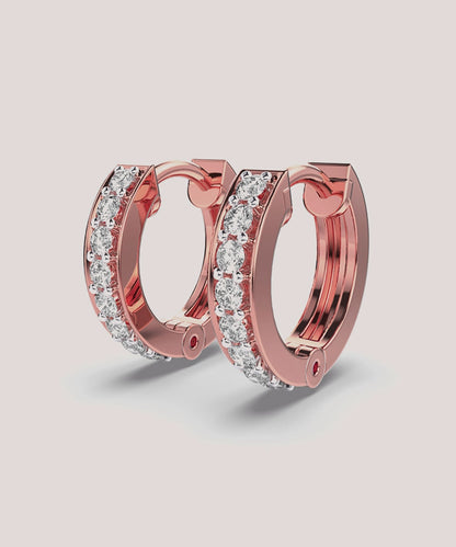 Unisex Casual Hoop Earrings