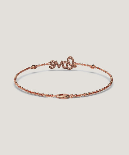 Women's Love Chain Bracelet