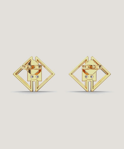 Triangle Stud Earrings