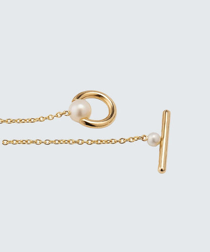 Pearl Pendant Link Chain