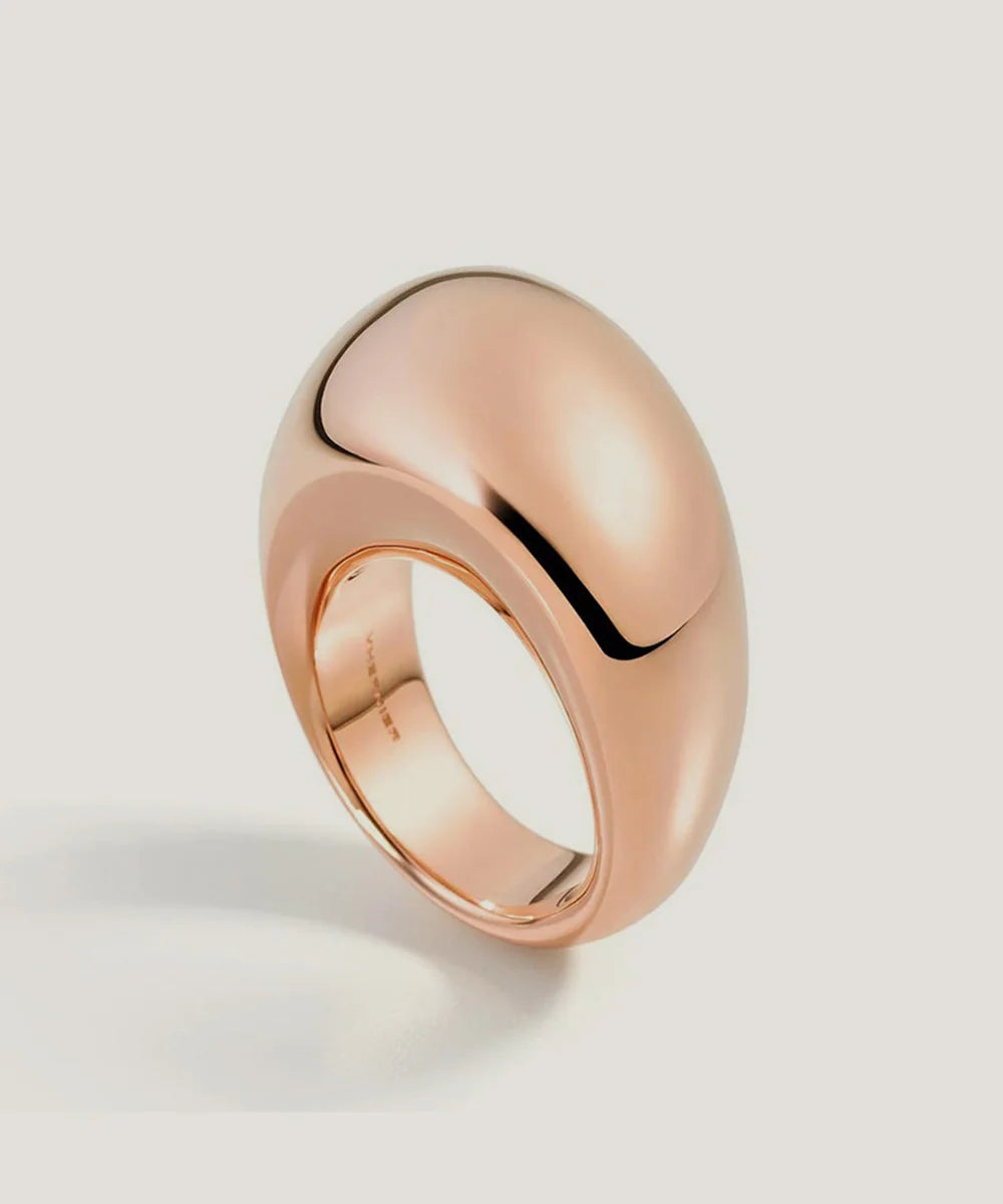 Solid 18k Gold Ring For Women