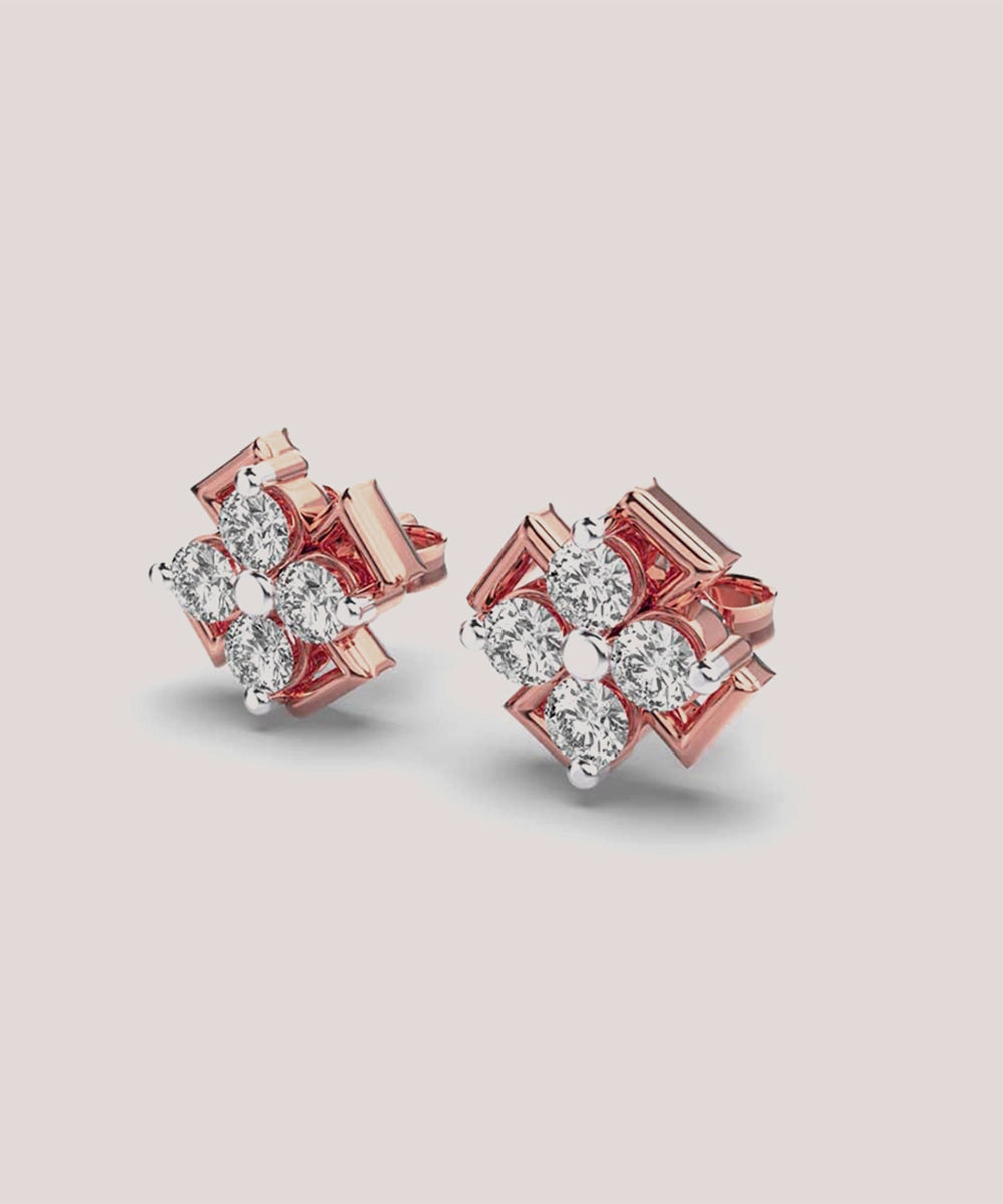 Solitaire Earrings For Women