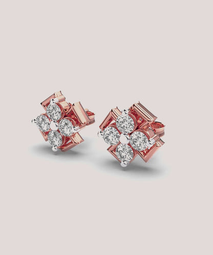 Solitaire Earrings For Women