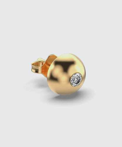 22K Gold Fancy Earrings For Men