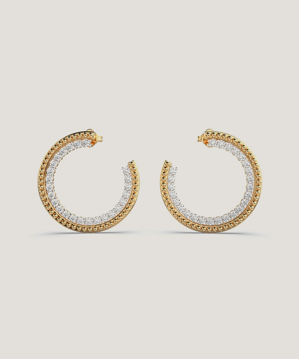 Hoop Huggies Earrings