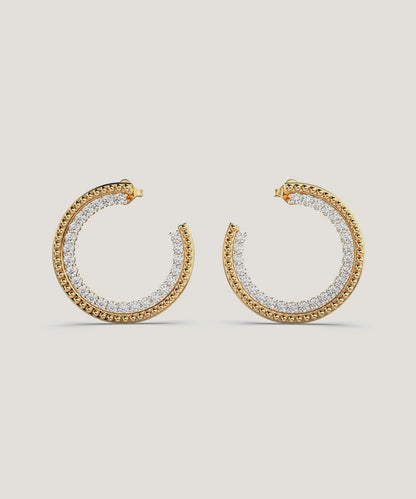Hoop Huggies Earrings