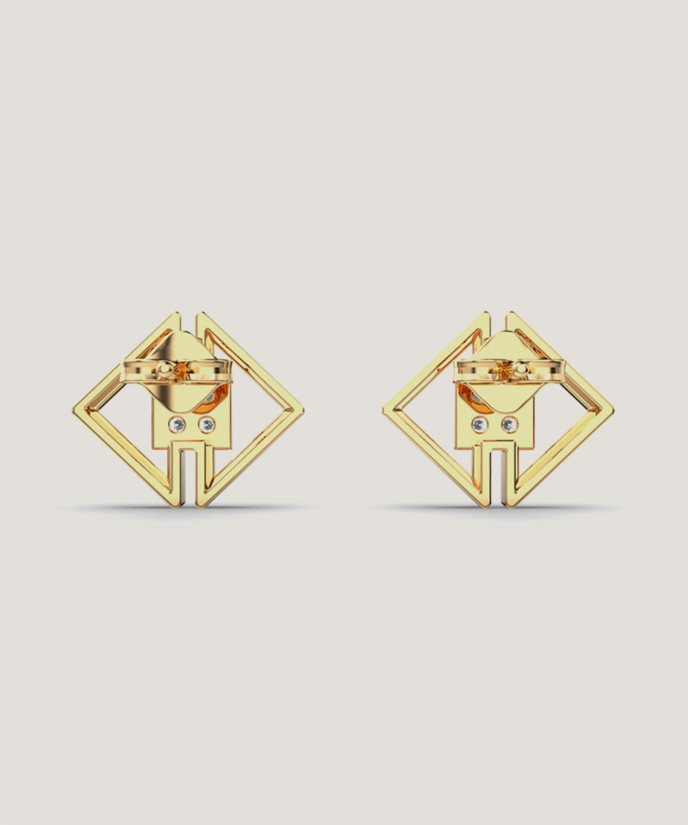 Triangle Stud Earrings