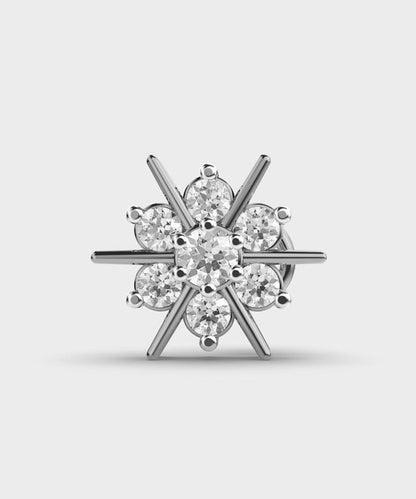 Diamonds And Gold Nosepin