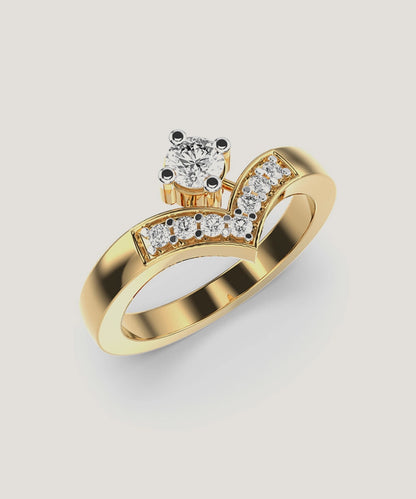V-Shaped Rings