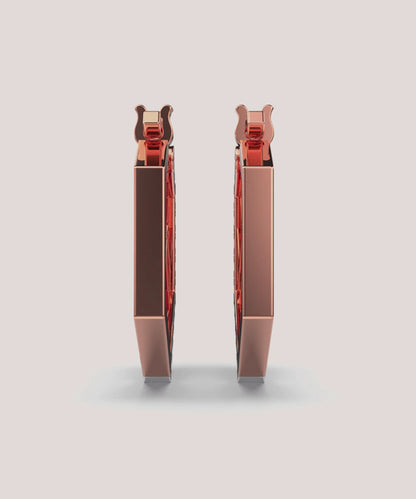 Sterling Huggie Earring