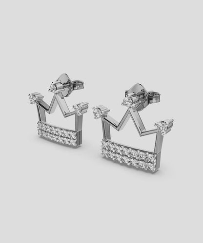 Crown Shape Earrings
