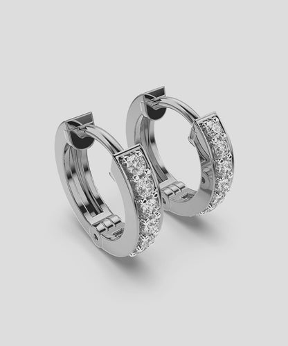 Unisex Casual Hoop Earrings