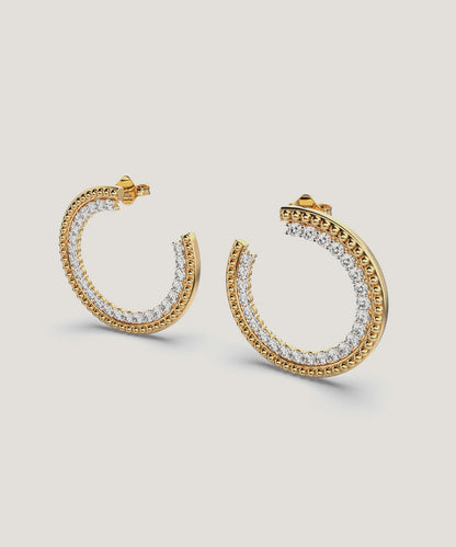 Hoop Huggies Earrings