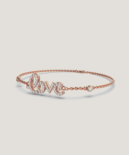 Women's Love Chain Bracelet