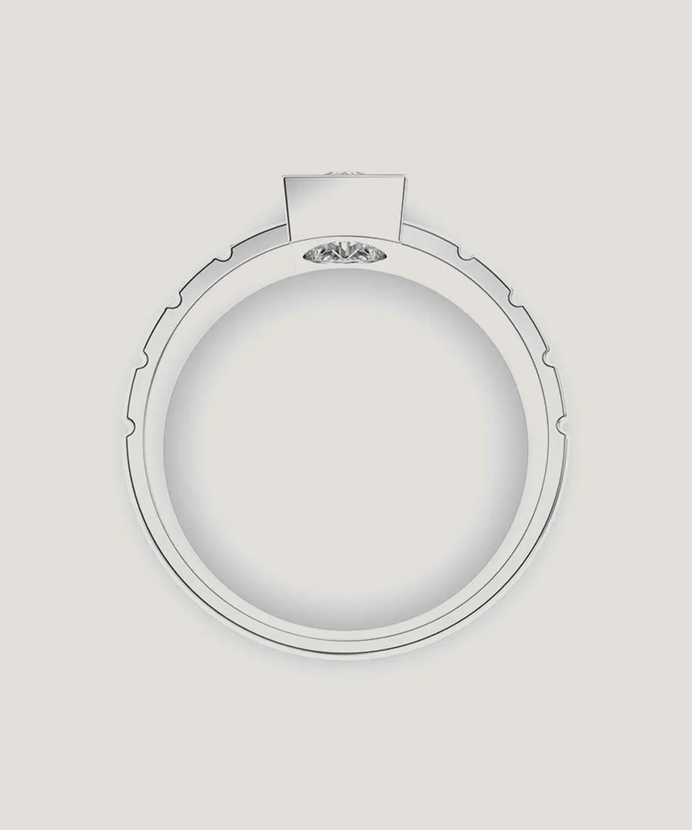 Men's Casual Silver Rings