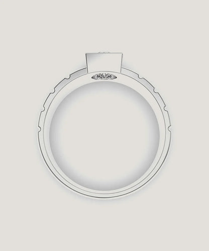 Men's Casual Silver Rings