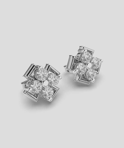 Solitaire Earrings For Women