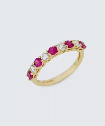 Genuine Emerald And Diamond Ring