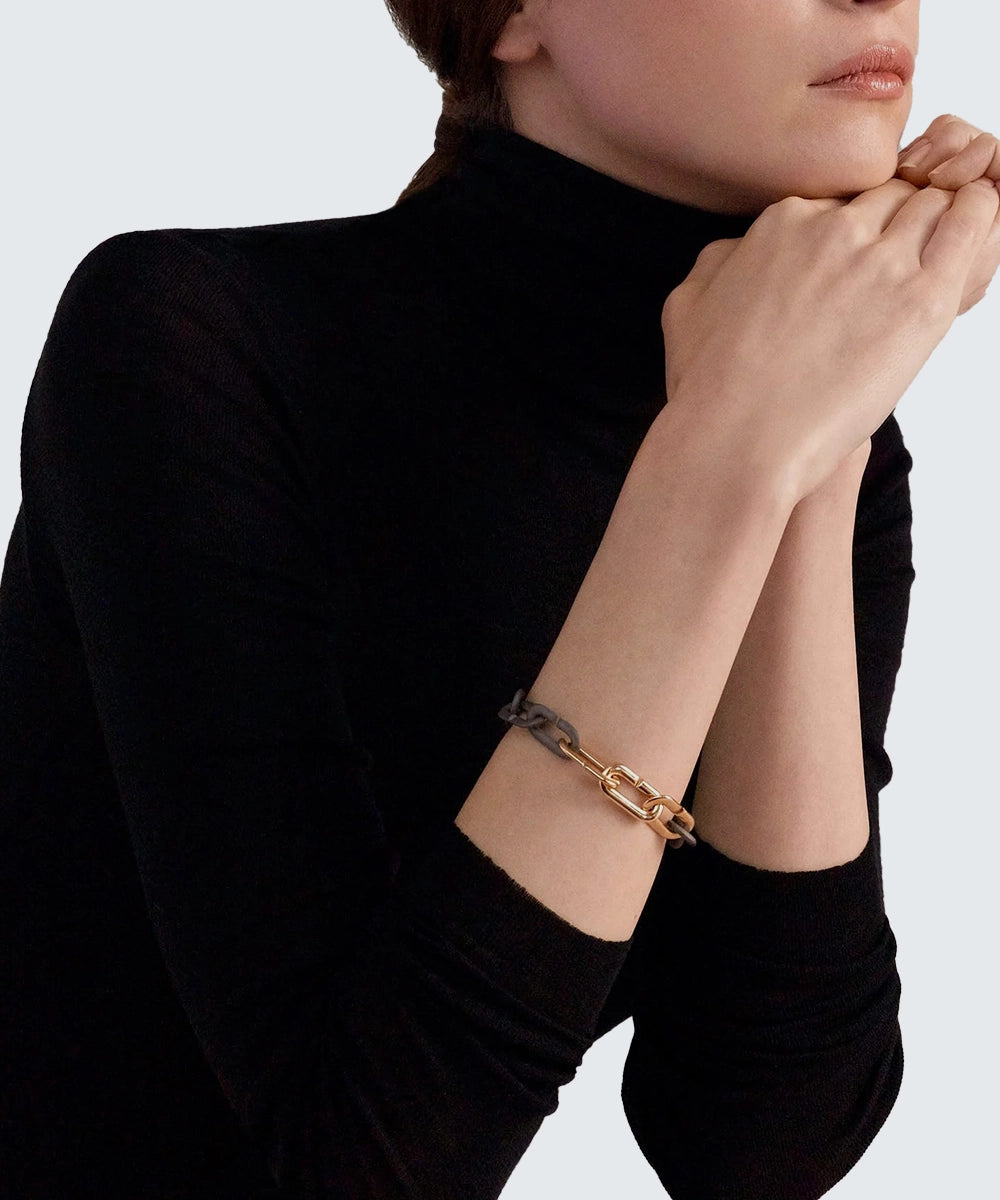 Classic Polished Finish Chain Bracelet