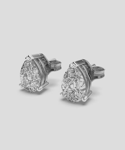 Moissanite Diamond Earring