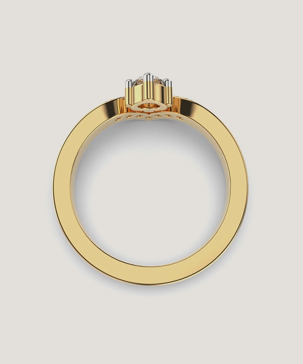 V-Shaped Rings