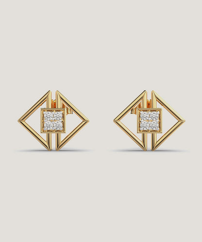 Triangle Stud Earrings