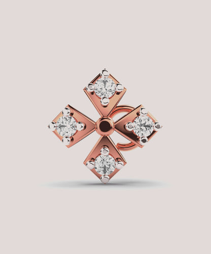 Four Layer Nose Pin