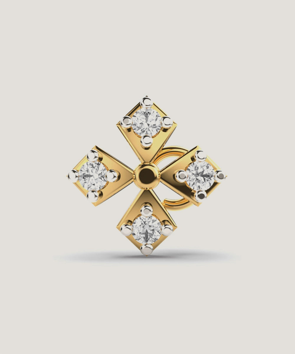 Four Layer Nose Pin