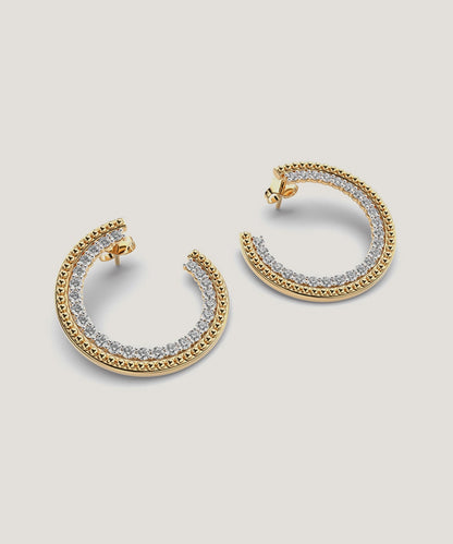 Hoop Huggies Earrings