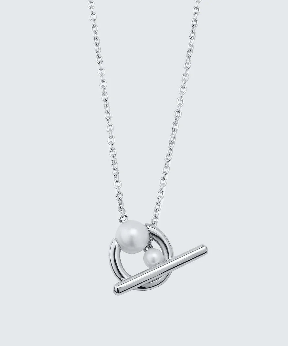 Pearl Pendant Link Chain
