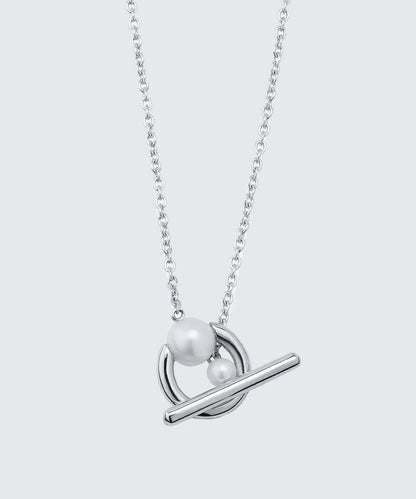 Pearl Pendant Link Chain