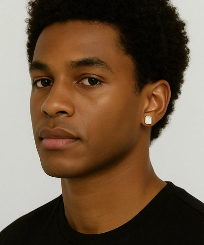 Men’s Diamond Stud Earrings