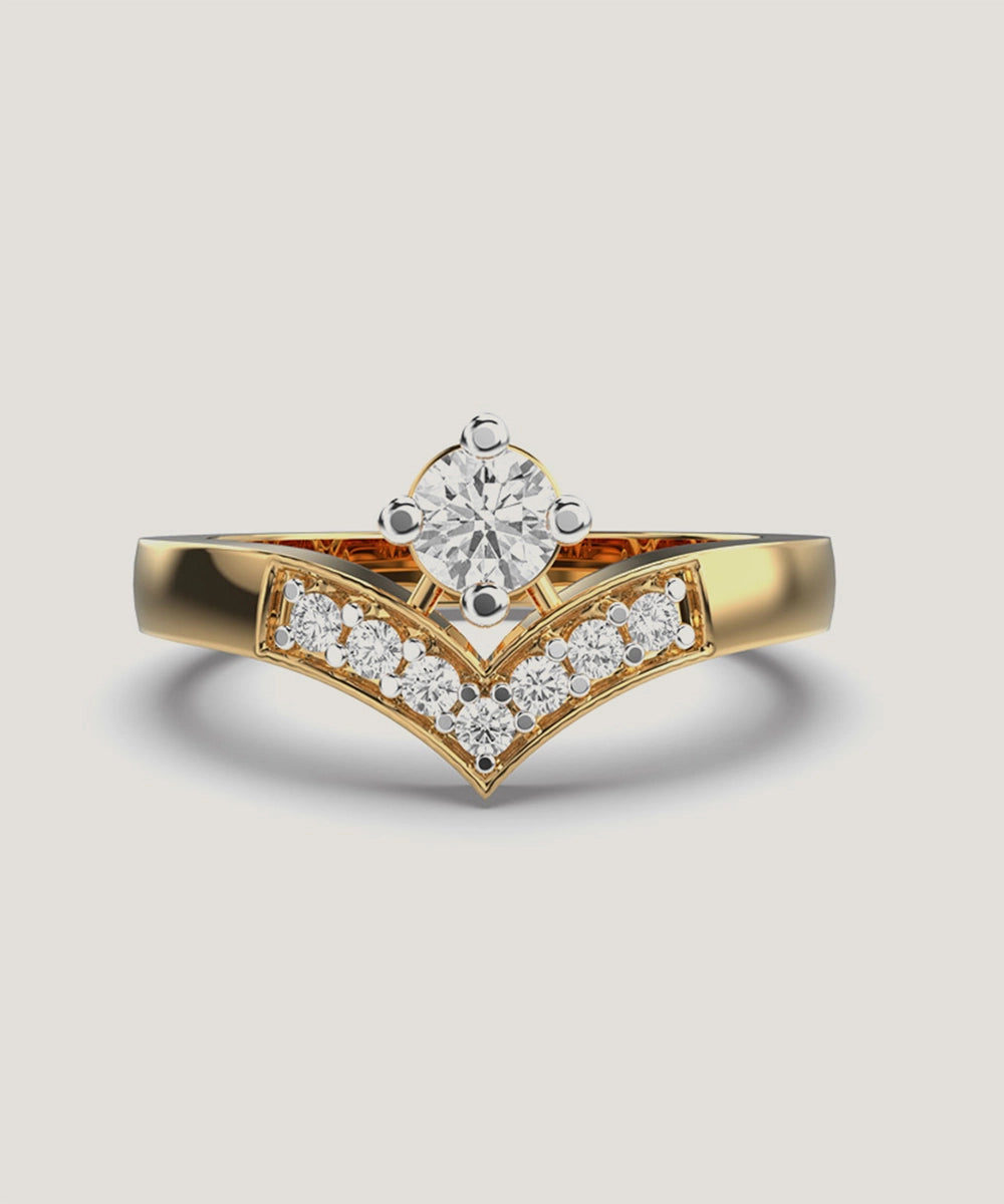 V-Shaped Rings