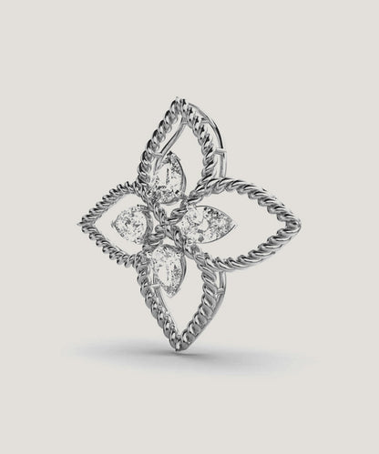 Flower Diamond Necklace