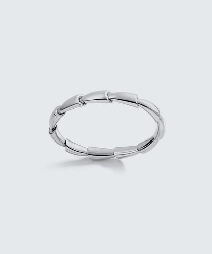 14K Gold Bracelet With Classic Design Accent