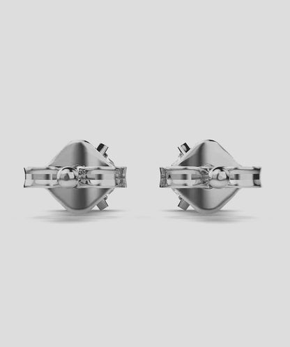 Single Stone Stud Earrings