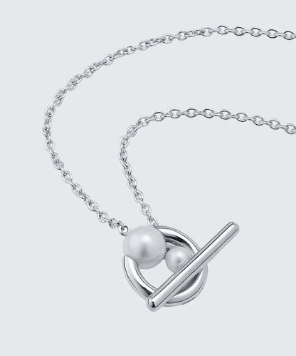 Pearl Pendant Link Chain