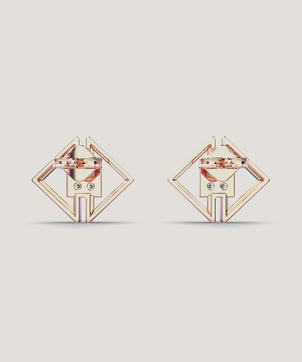 Triangle Stud Earrings