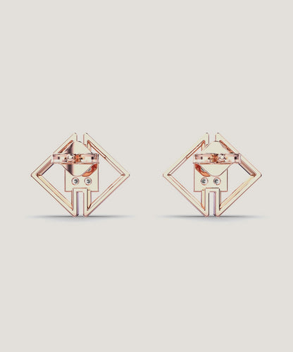Triangle Stud Earrings