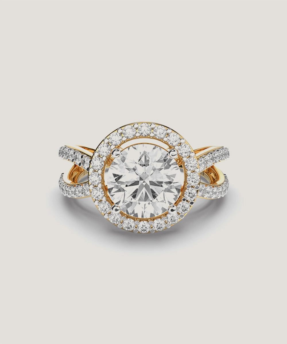 Gold Stone Rings