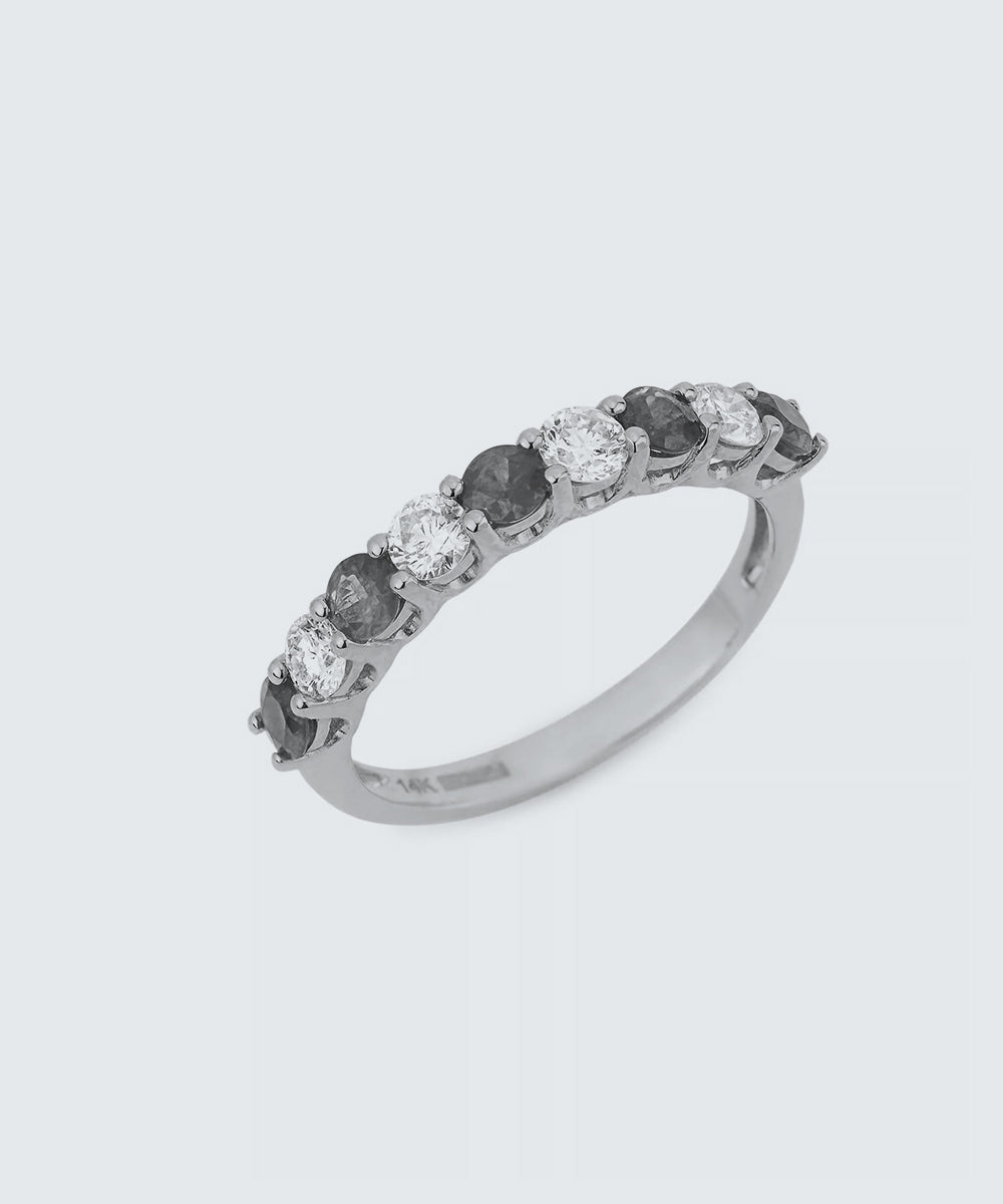 Genuine Emerald And Diamond Ring