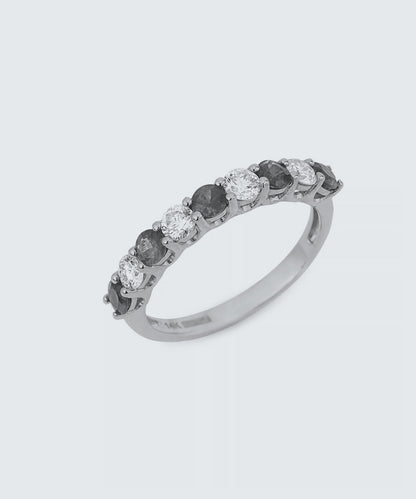 Genuine Emerald And Diamond Ring