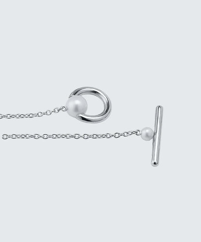 Pearl Pendant Link Chain