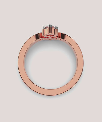 V-Shaped Rings