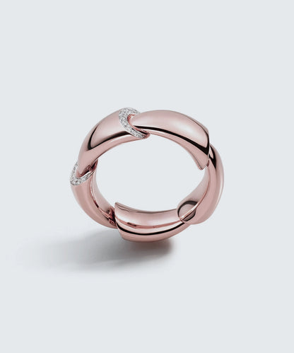 Modern Band For Effortless Style Diamond Ring