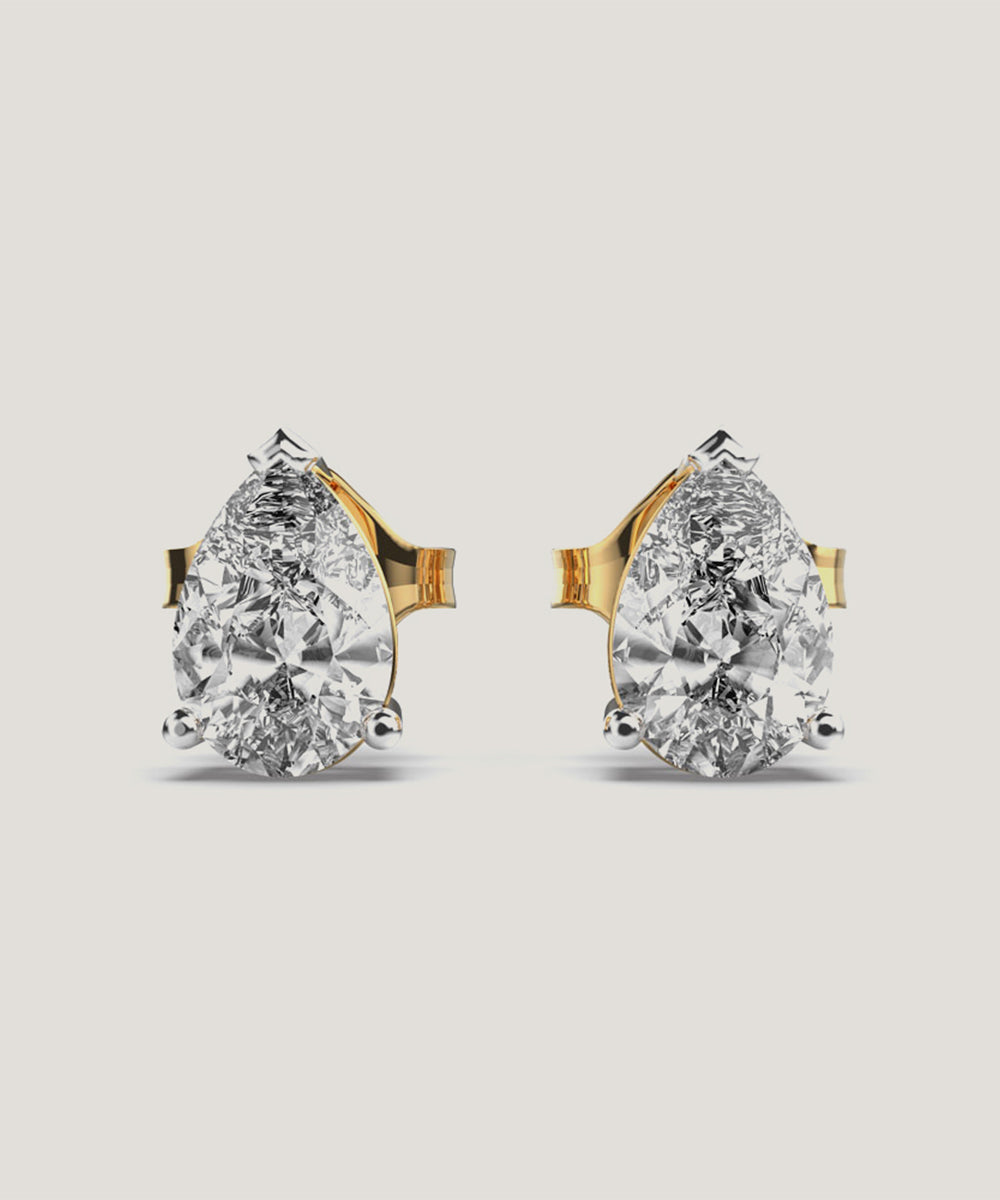 Moissanite Diamond Earring