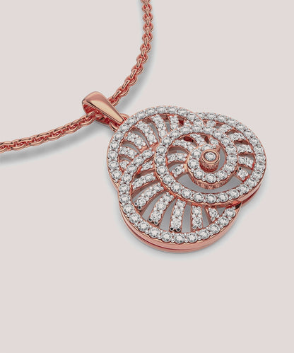 Diamond-Studded Pendant