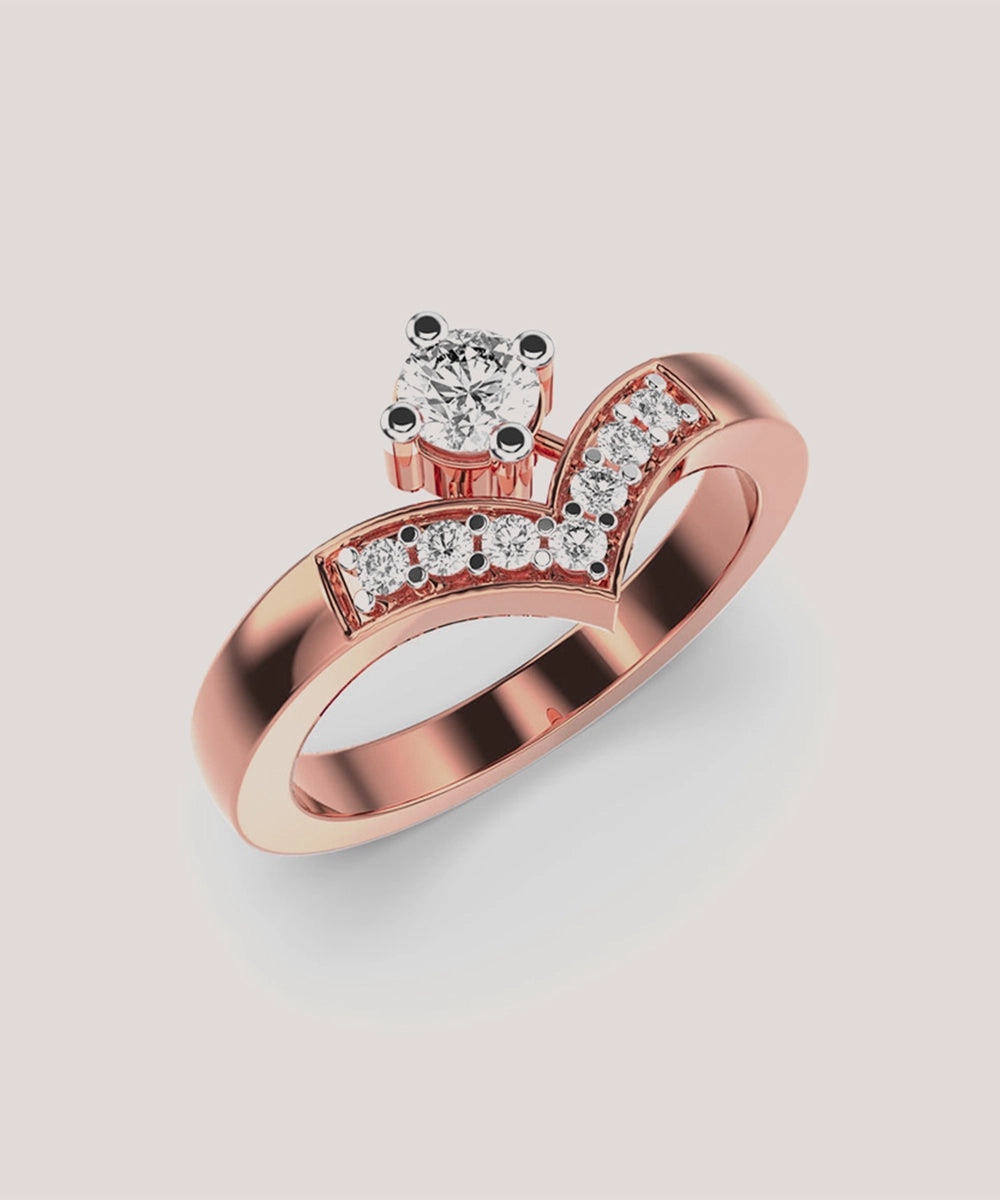 V-Shaped Rings