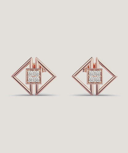 Triangle Stud Earrings